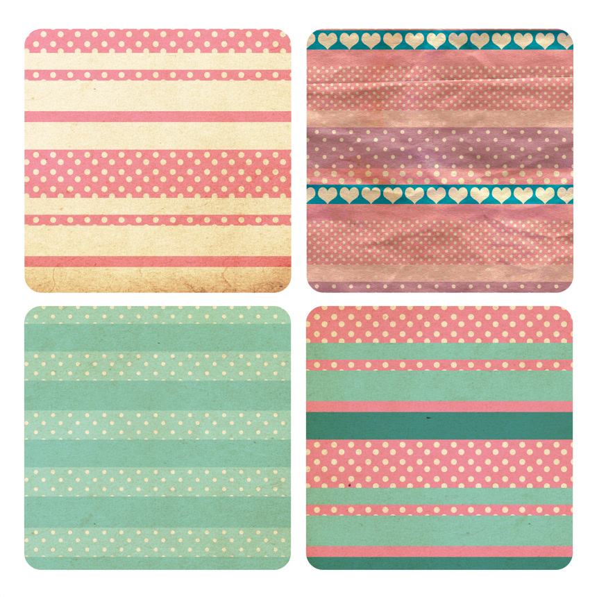 手绘风格波西米亚复古图案展示图片