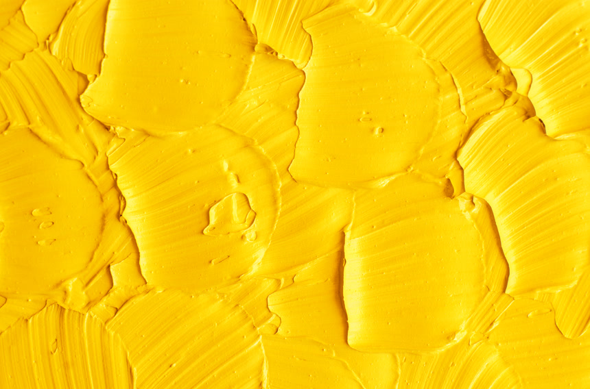 黄色面膜面霜纹理背景