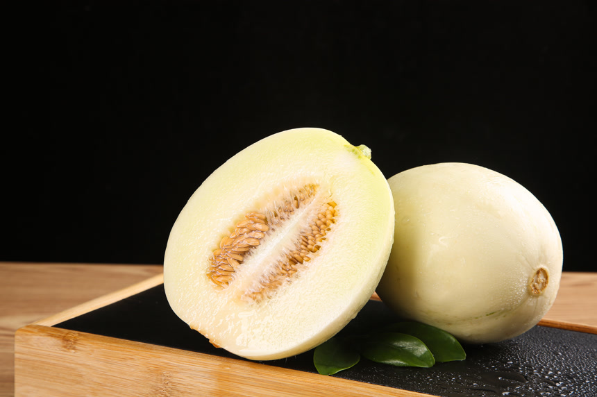 木底上的阎良甜瓜