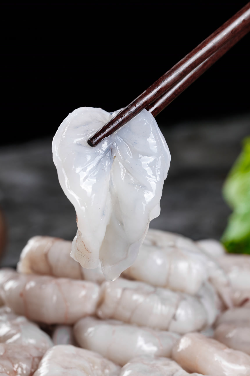 深底上的青岛大虾仁