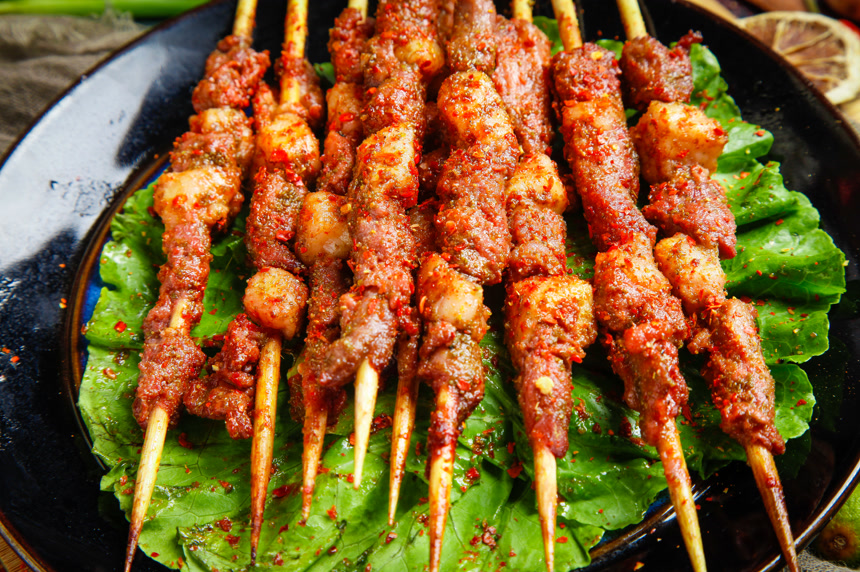 烤羊肉串