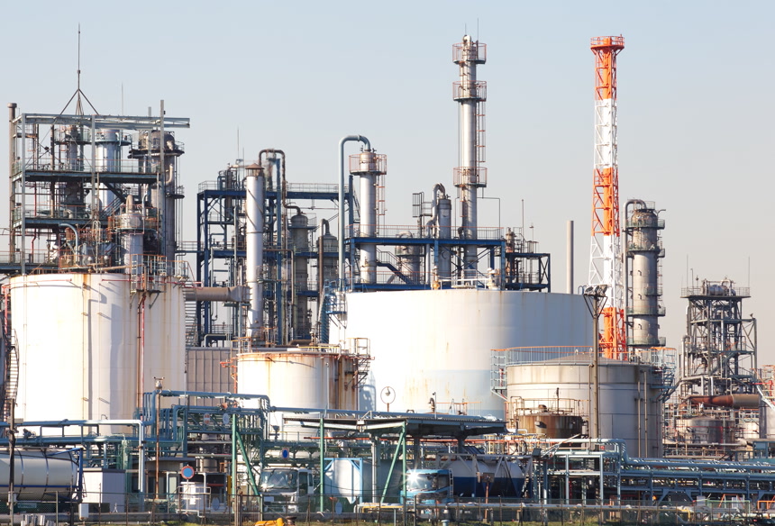炼油厂石化工业厂区