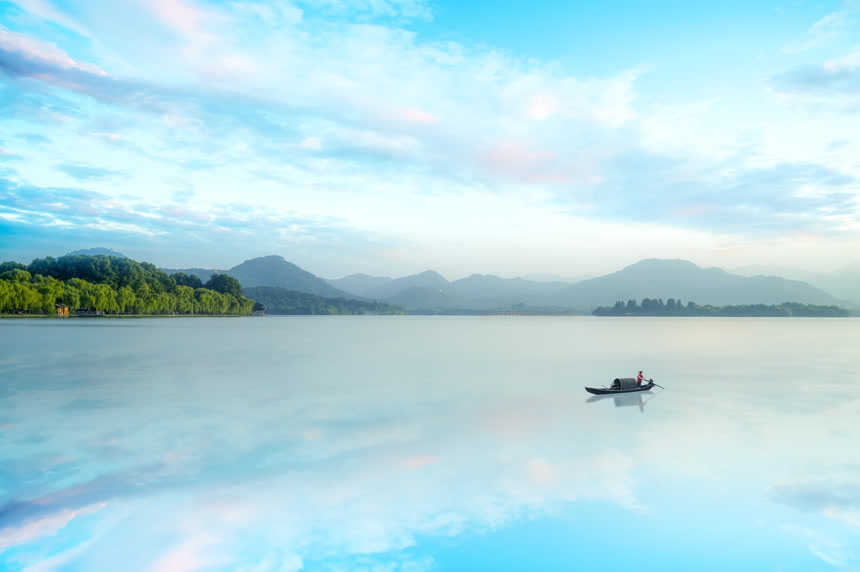 中国秦淮湖风景名胜区旅游景色