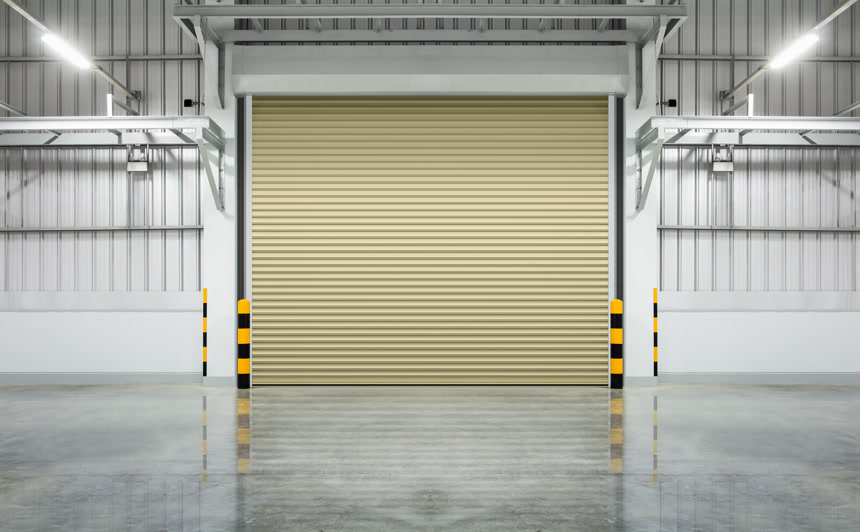 仓库卷帘门建筑结构