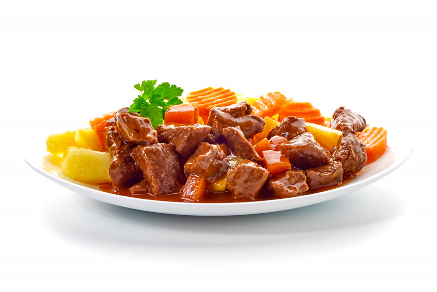 土豆条炖牛肉健康生活方式