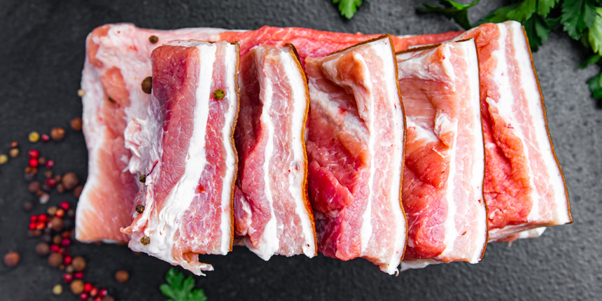 生鲜食材五花肉健康食品