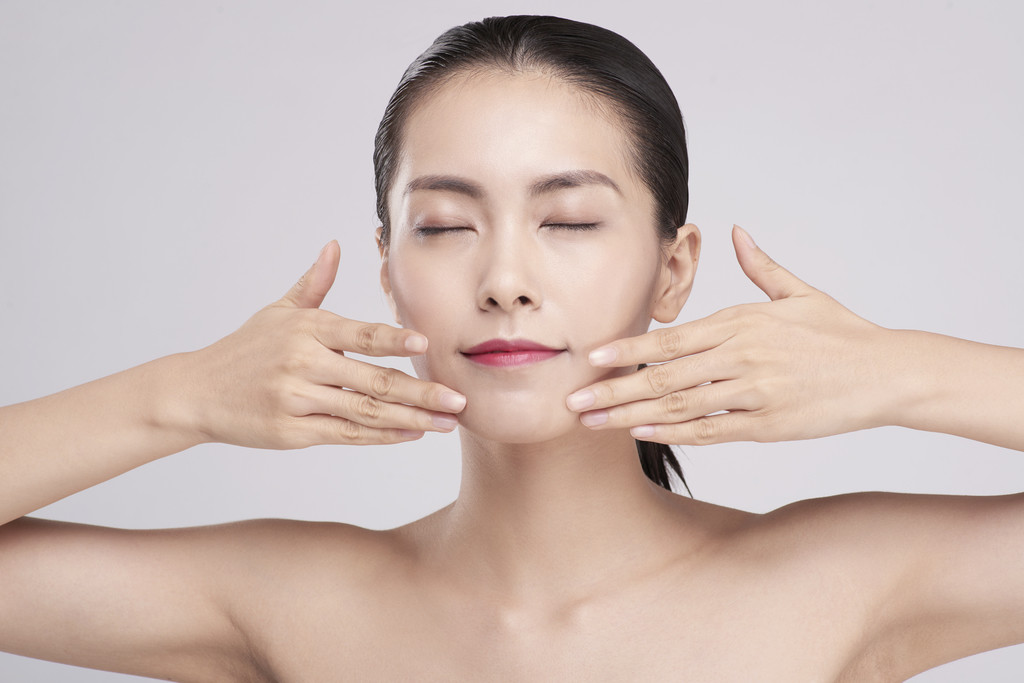 女性美容美妆护肤背景图片