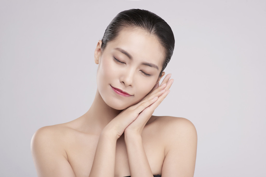 女性美容美妆护肤背景图片