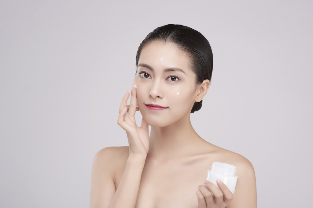 女性美容美妆护肤背景图片