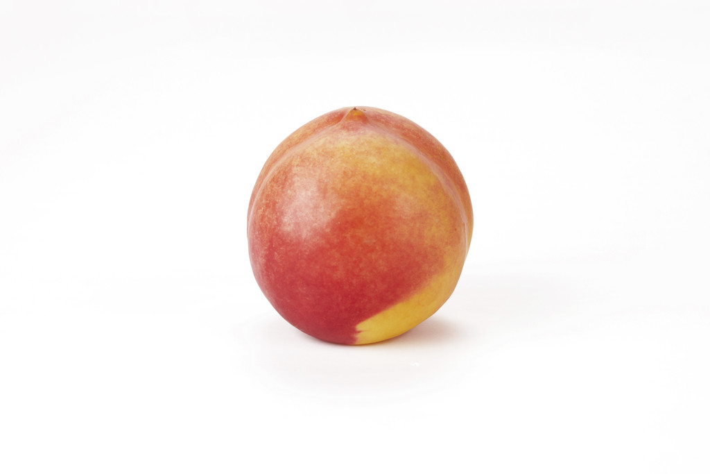 极简清新水果桃子背景图片