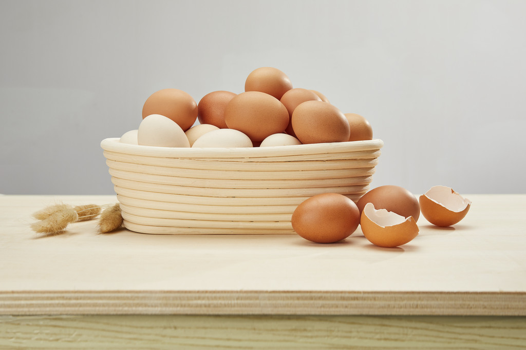 营养早餐鸡蛋背景图片