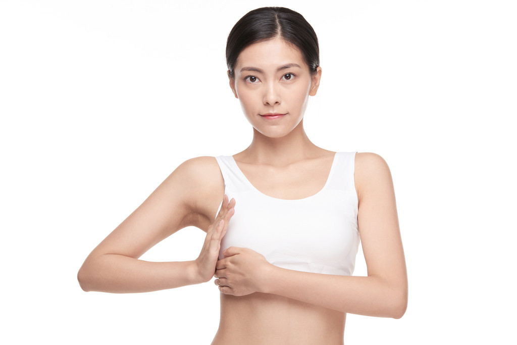 人物女性美容形体瘦身背景图片