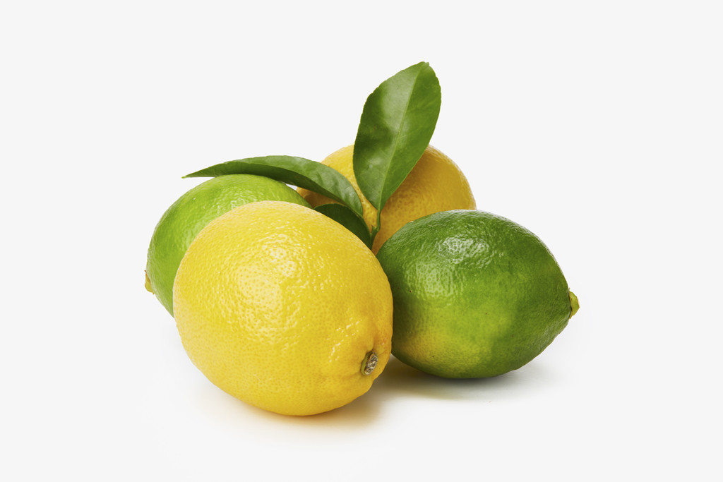 极简清新水果柠檬背景图片