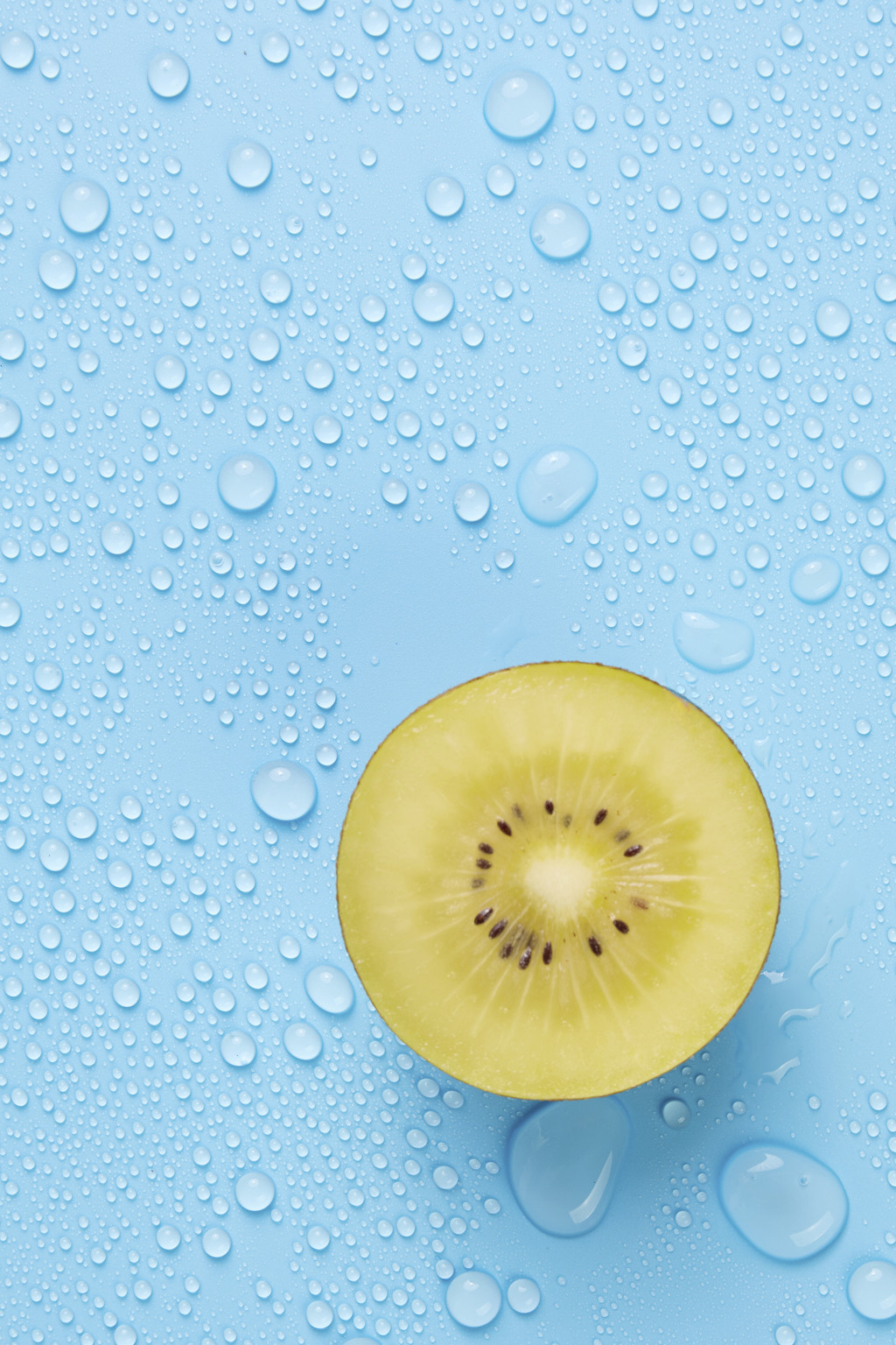 小清新水果猕猴桃背景图片