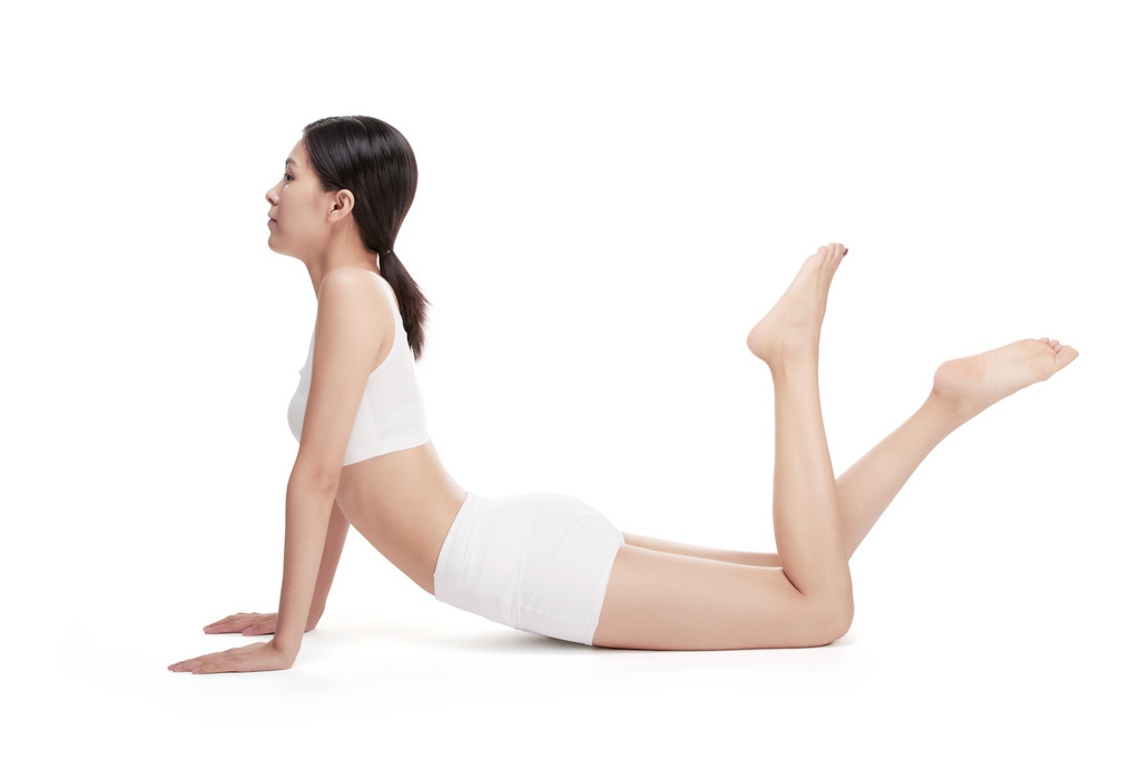 美体美腿健身减肥背景图片