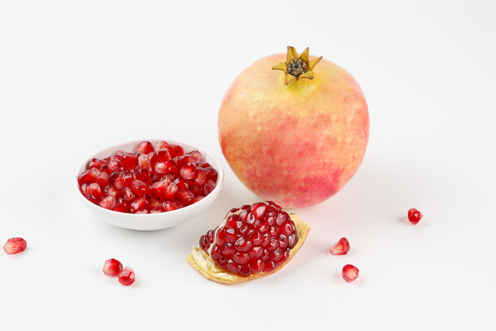 文艺小清新石榴背景图片