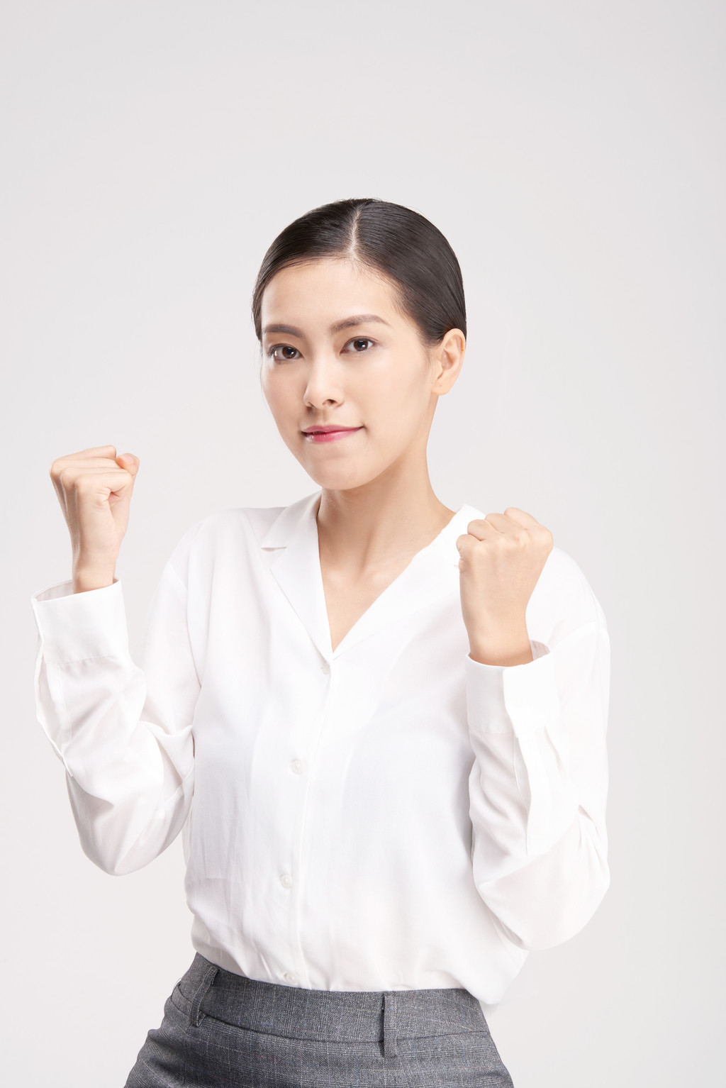 商务女性鼓励背景图片