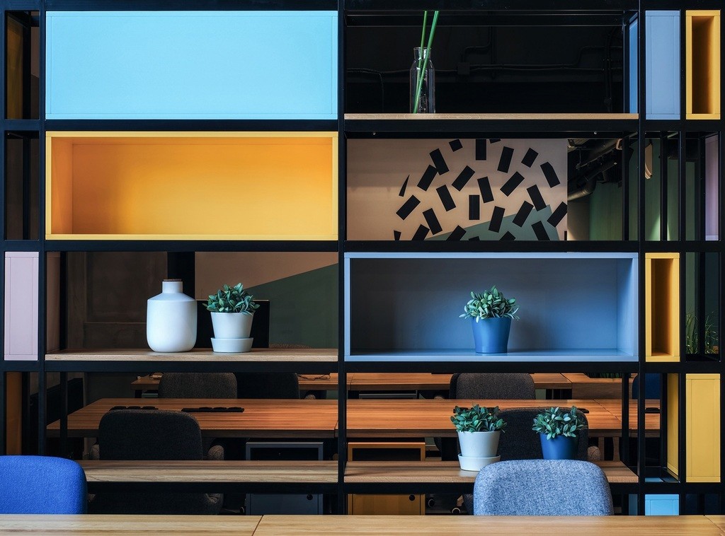 商务办公室场景背景图片