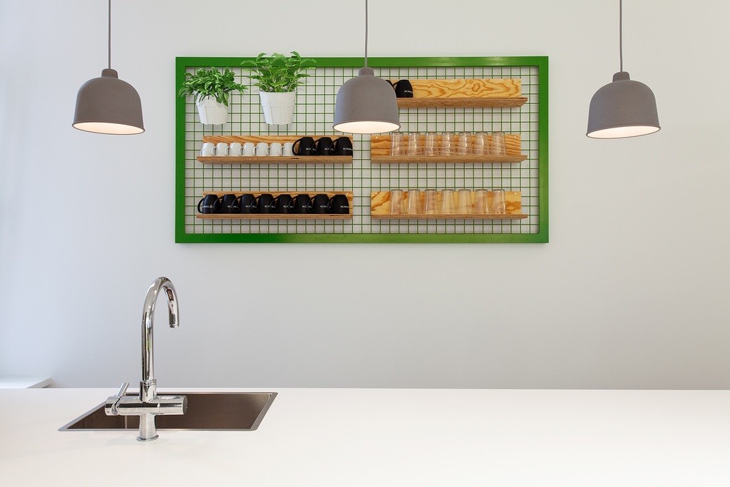 干净整洁商务办公室背景图片