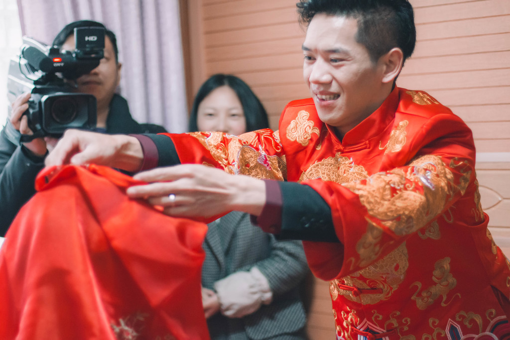 红色婚礼喜庆夫妻情侣结婚背景图片