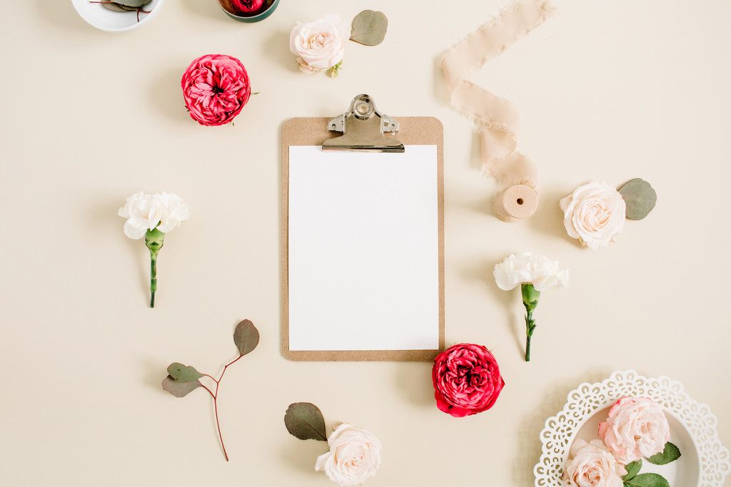 简约淡雅小清新女性时尚新媒体图片