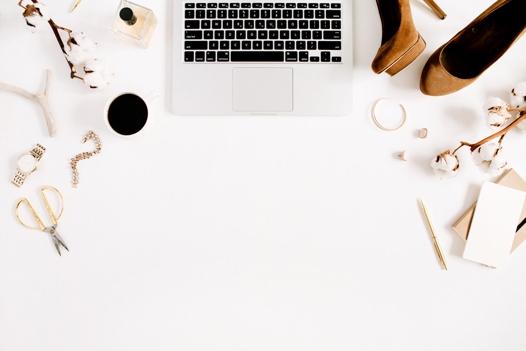 简约淡雅小清新女性时尚新媒体图片