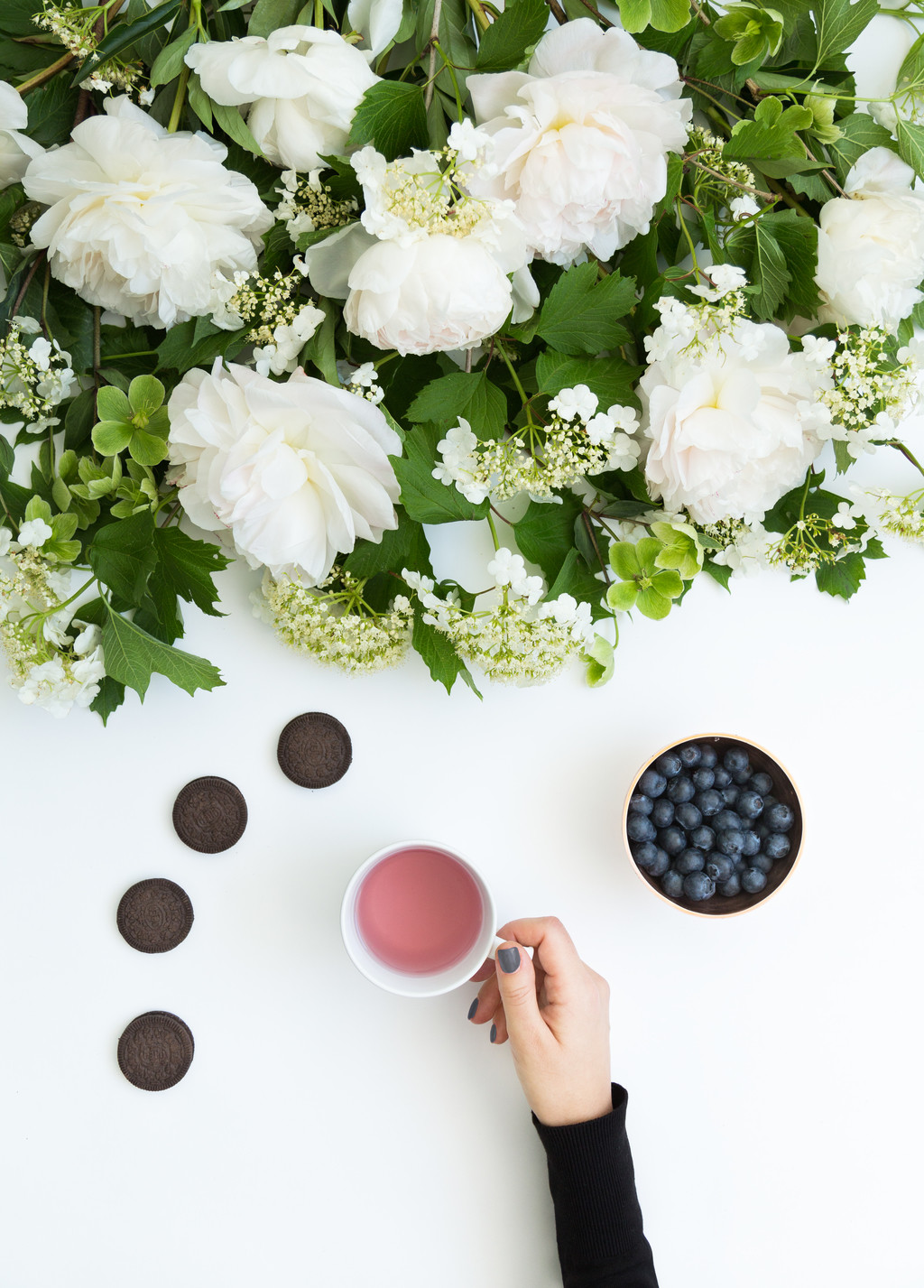 淡雅小清新简约花朵花卉图片