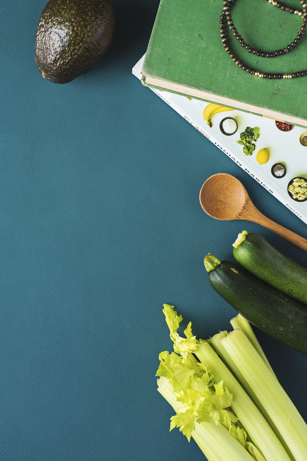 简约创意健康饮食宣传背景图片