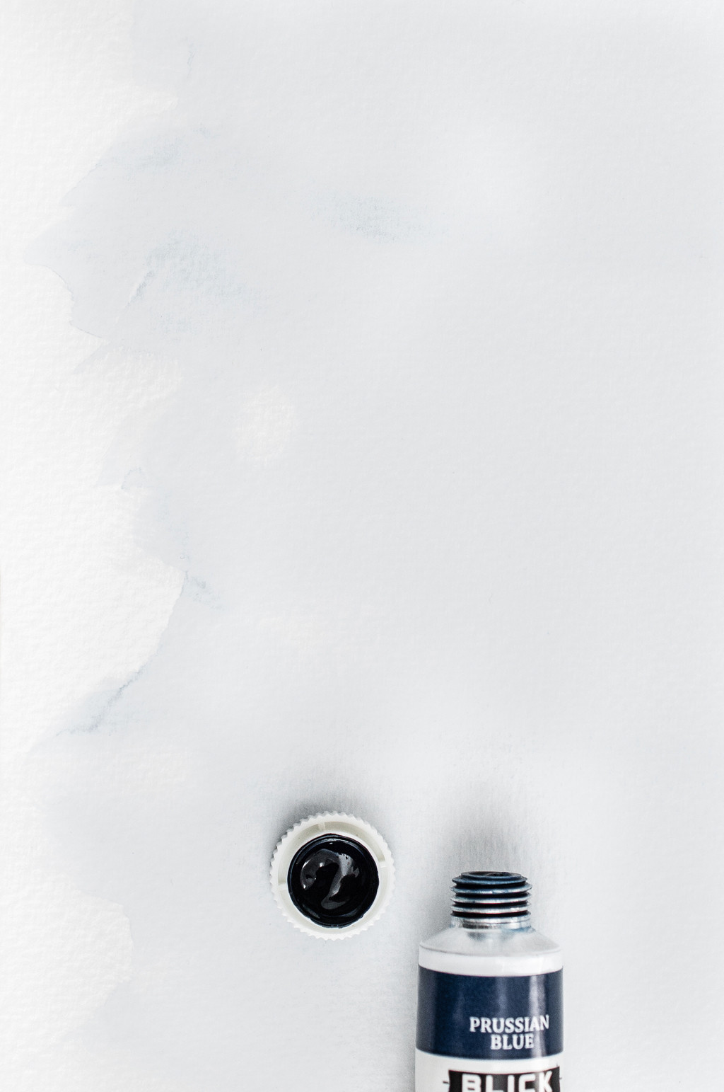 简约创意感水彩颜料画笔背景图片