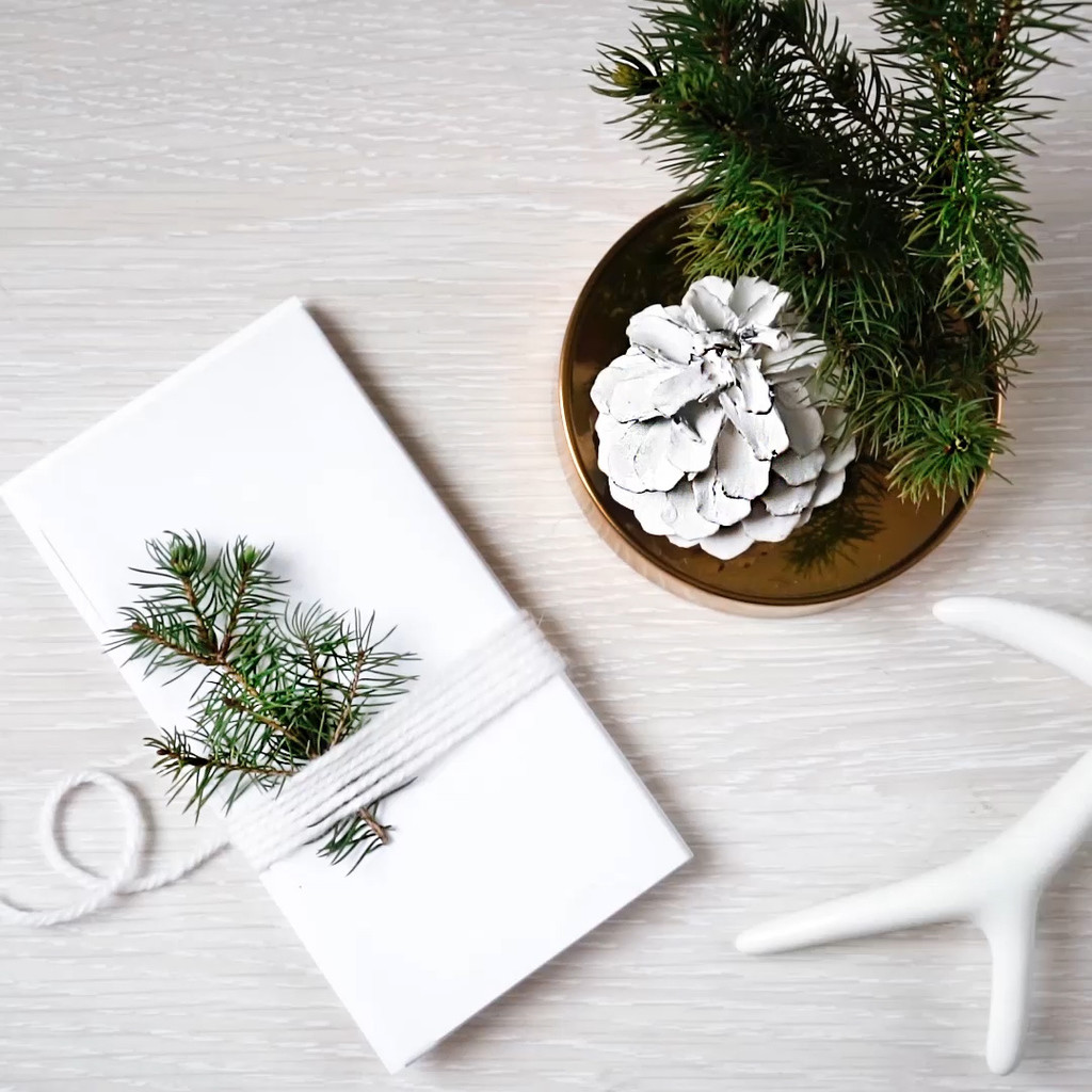 极简斯堪的纳维亚风格圣诞图片