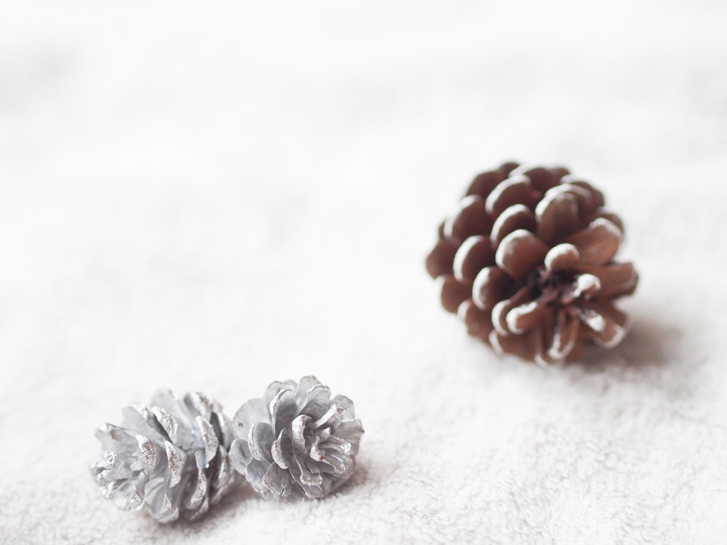 极简冬天新年圣诞节装饰背景图片