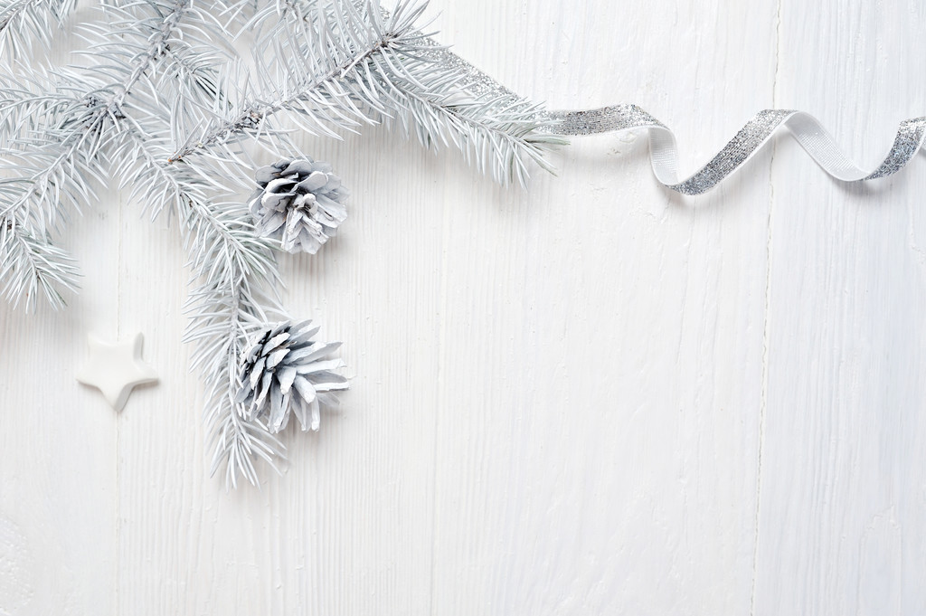 简约金色铃铛礼物圣诞节背景图片