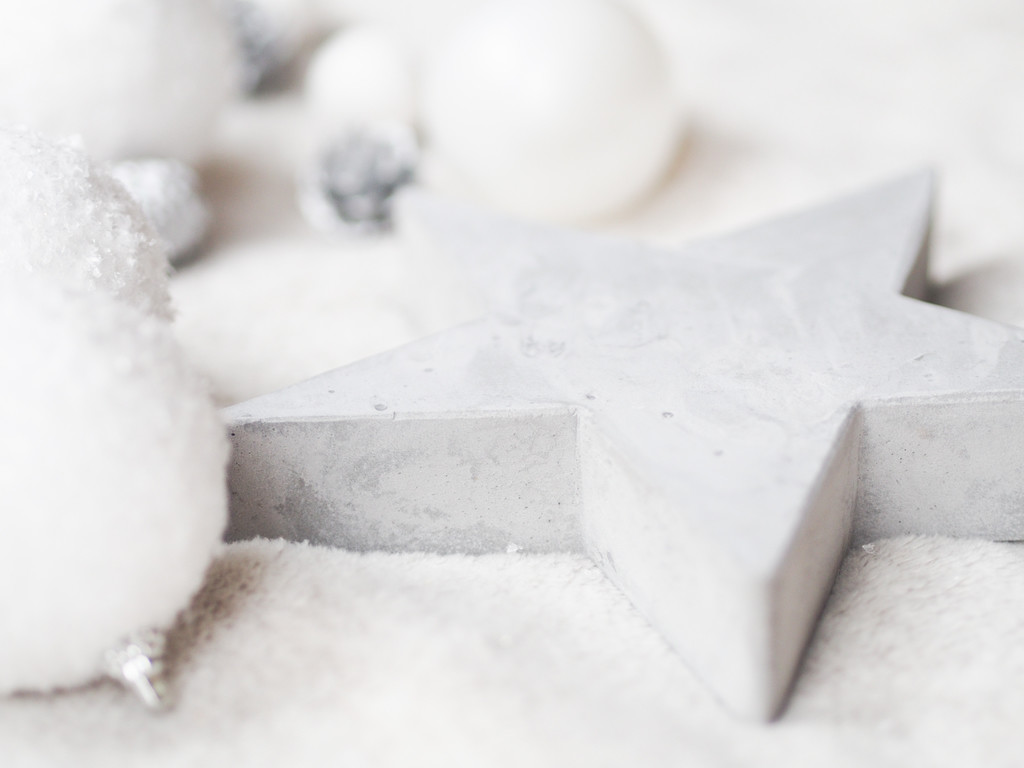 极简冬天新年圣诞节装饰背景图片