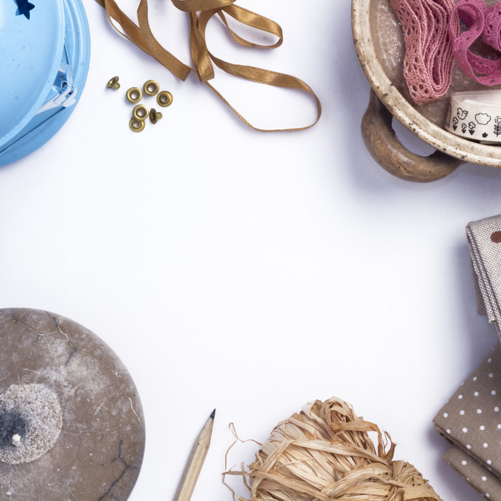 简约创意圣诞节装饰边框背景图片