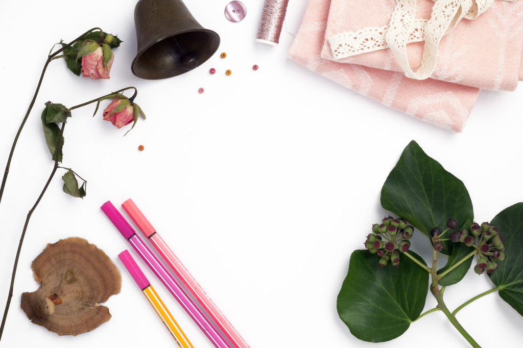 简约创意圣诞节装饰边框背景图片