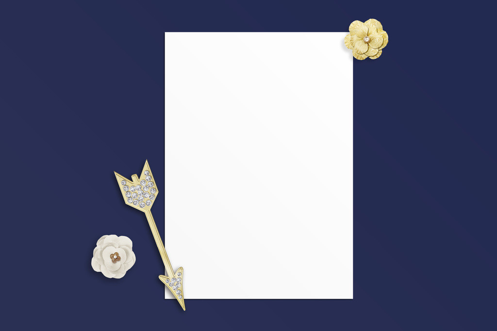 创意个性简约蓝色背景图片