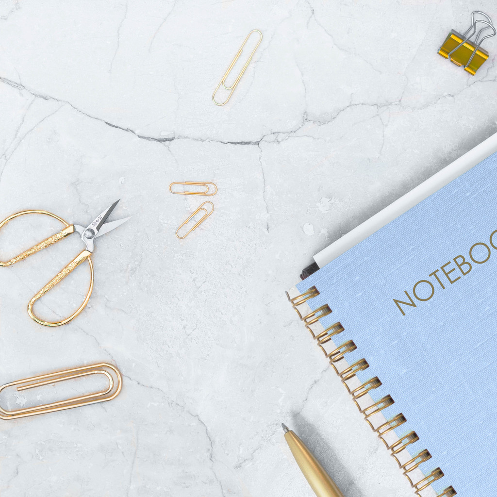 简约艺术感蓝色花卉图片