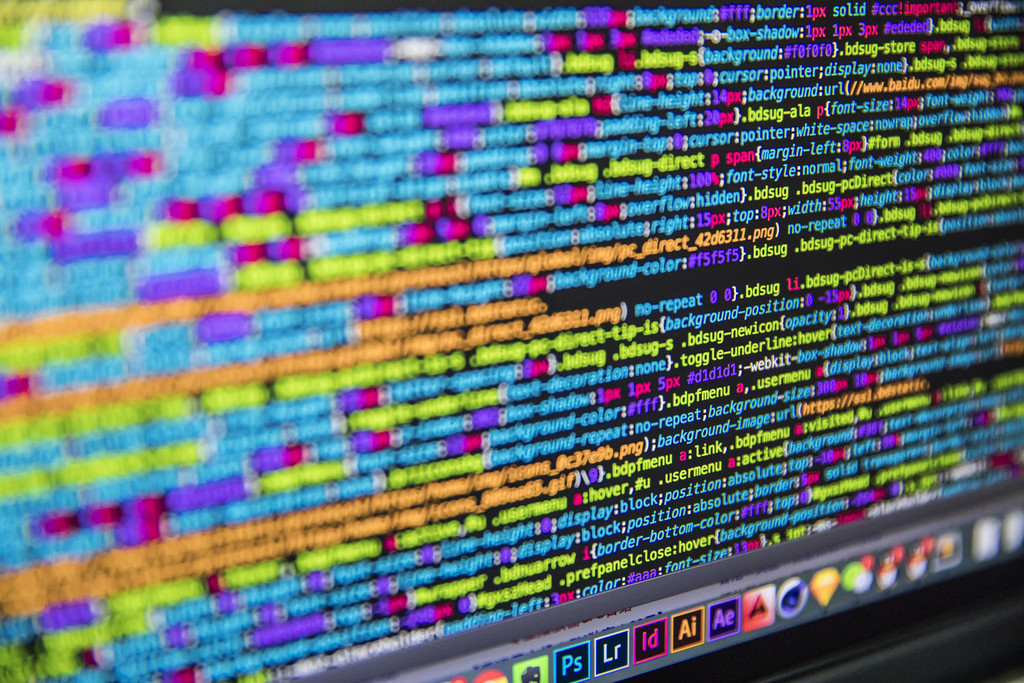 科技信息技术代码程序背景图片