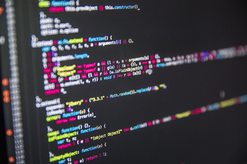 科技信息技术代码程序背景图片