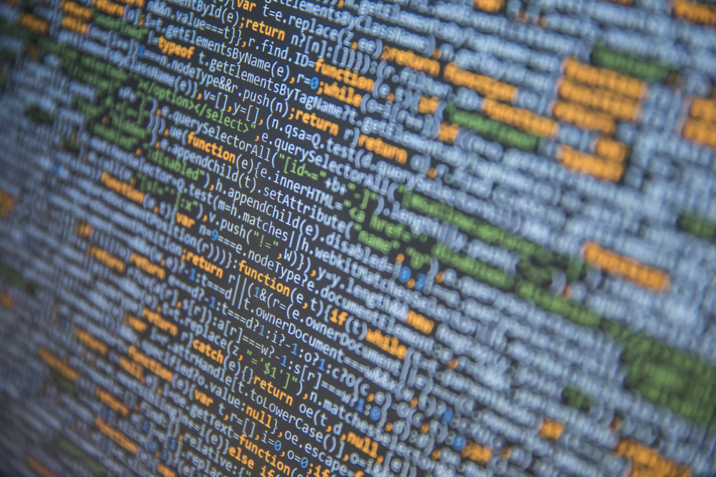 科技信息技术代码程序背景图片