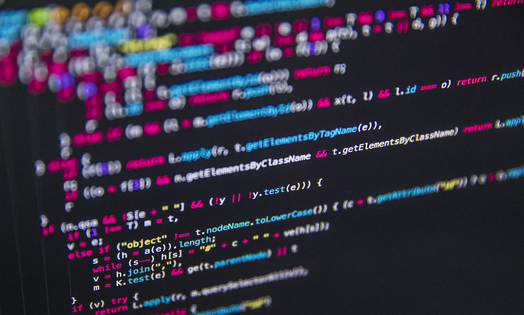 科技信息技术代码程序背景图片