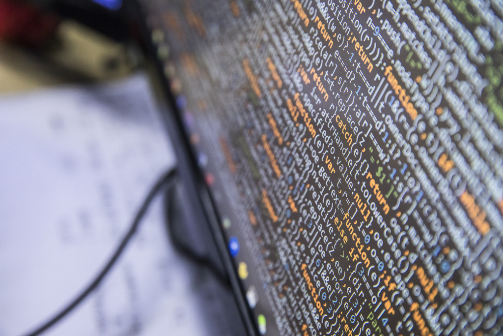 科技信息技术代码程序背景图片