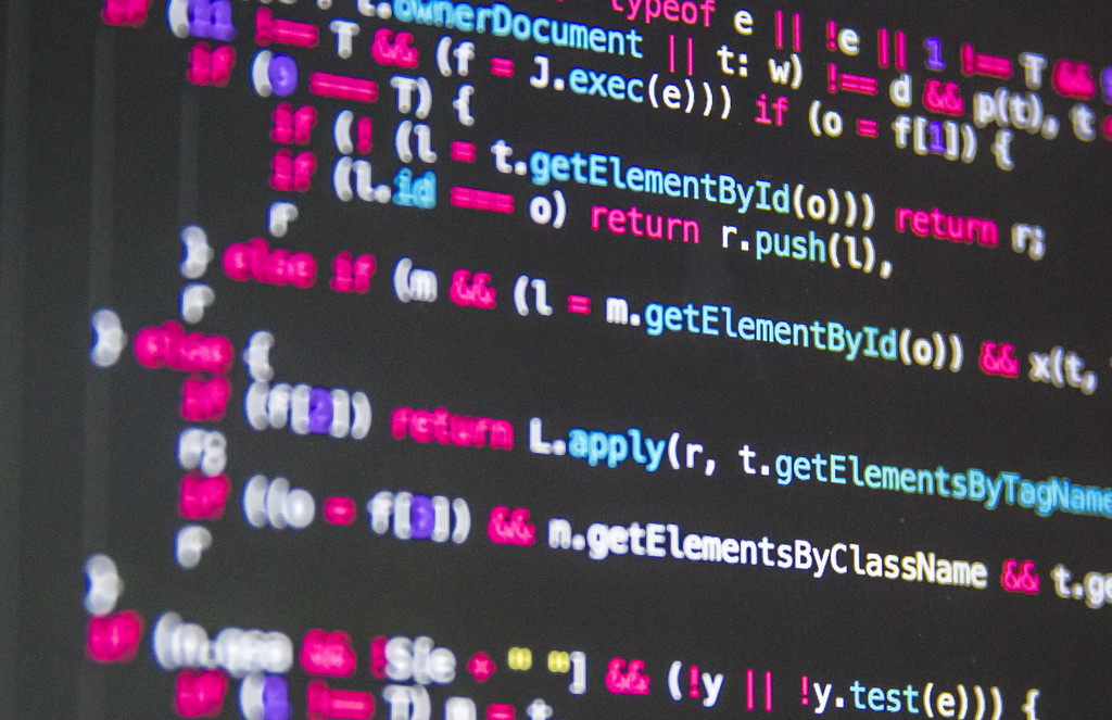 科技信息技术代码程序背景图片