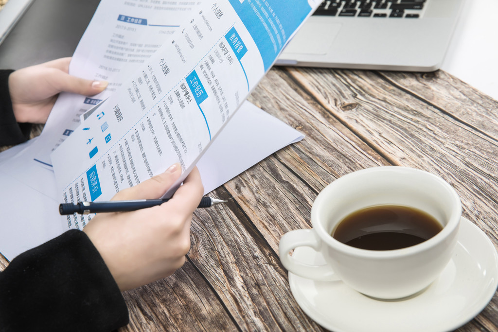 商务金融面试办公背景图片