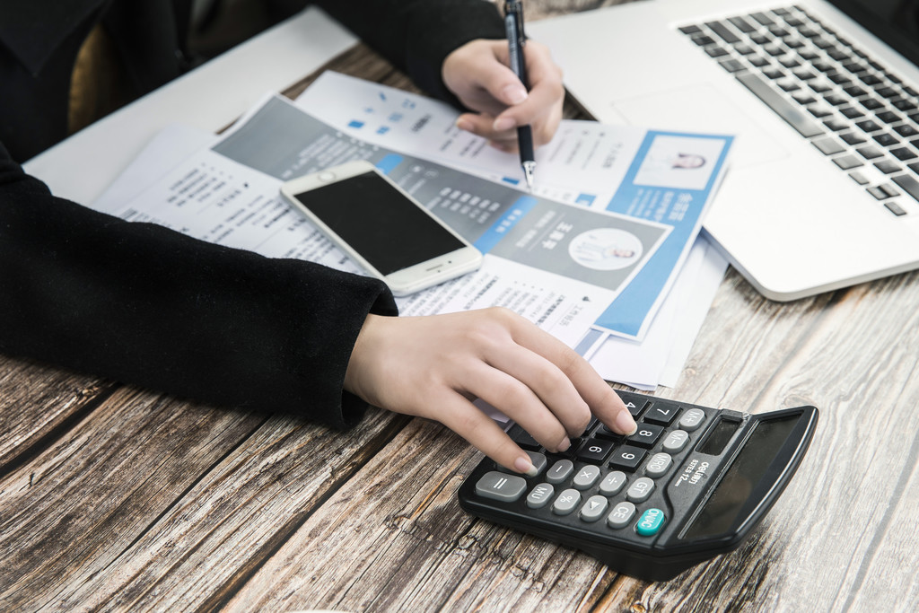 商务金融面试办公背景图片