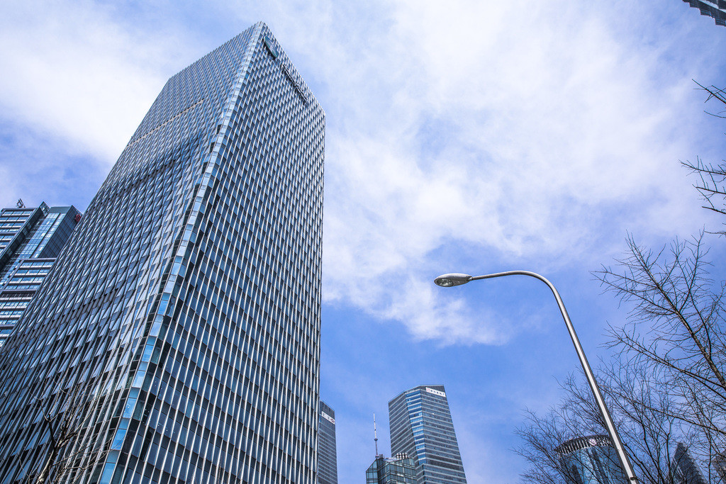 商务办公楼背景图片