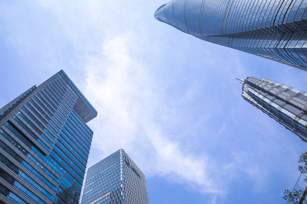 商务办公楼背景图片