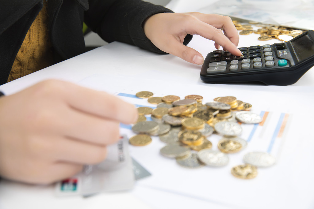 金融计算经济图片