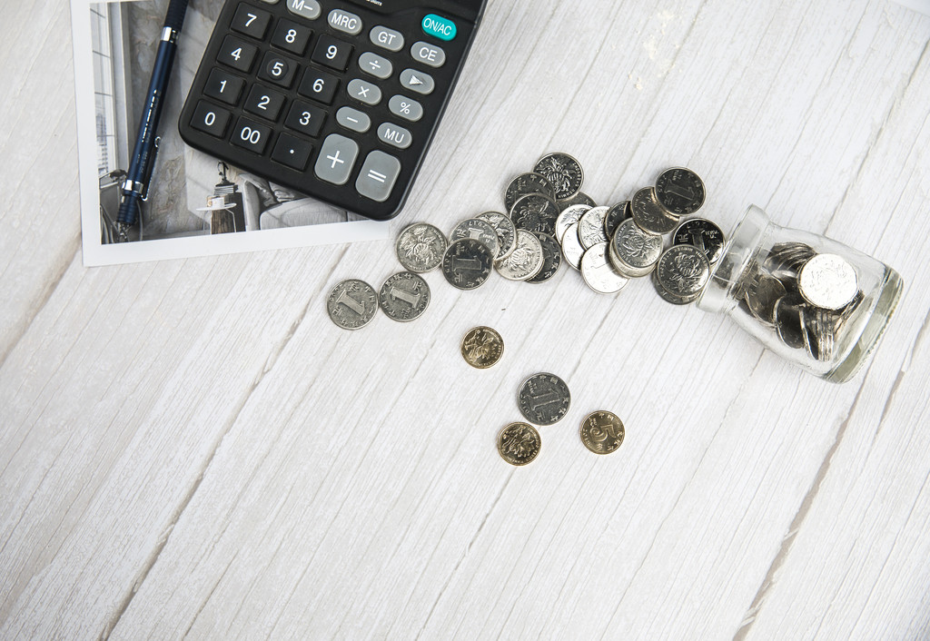 商务金融钱币经济背景图片