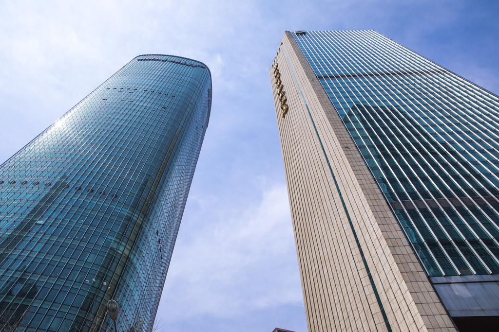 商务办公楼背景图片